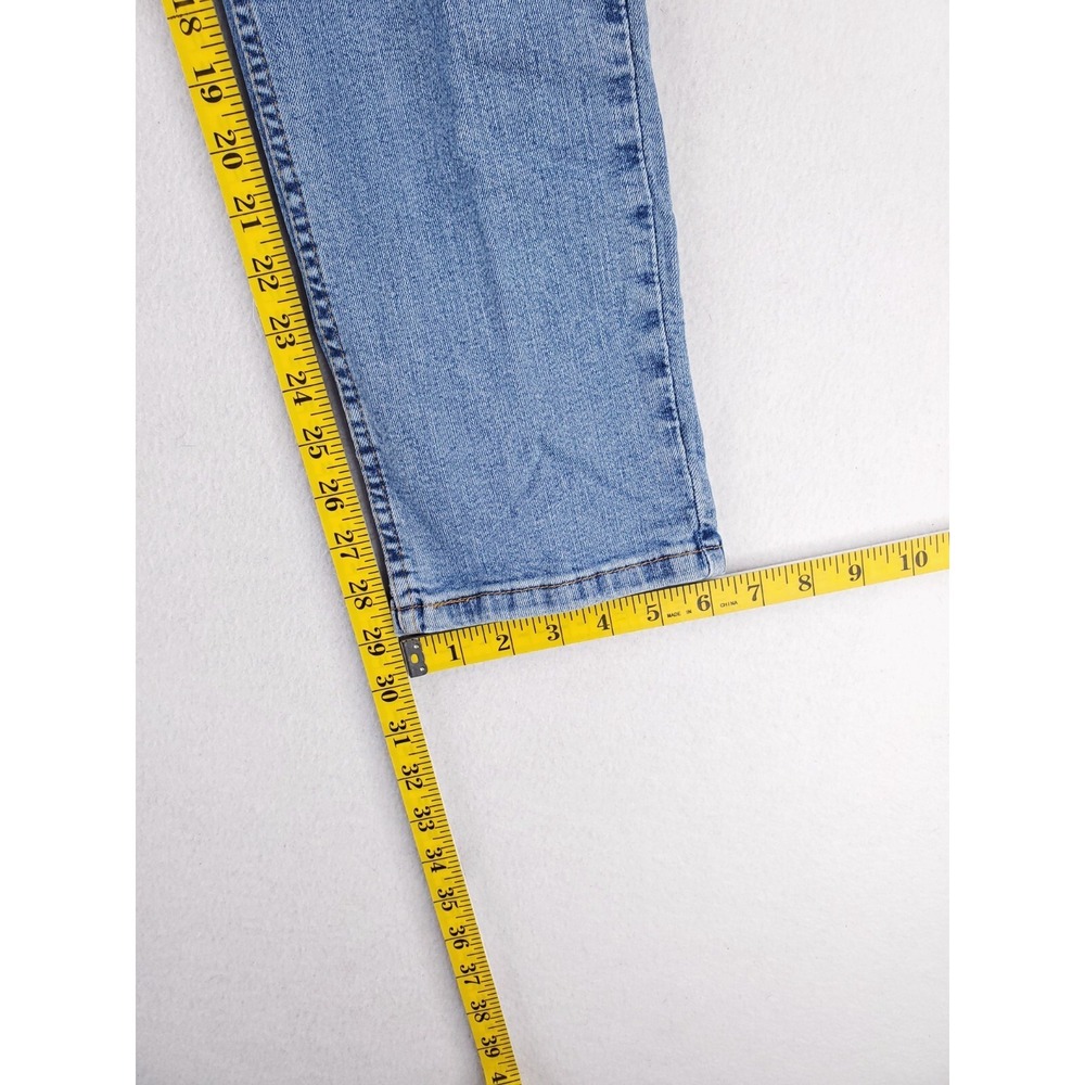 Levis 511 Jeans Mens 29x30 Slim Tapered Stretch Denim Pants Low Rise Stone Wash - Picture 16 of 16